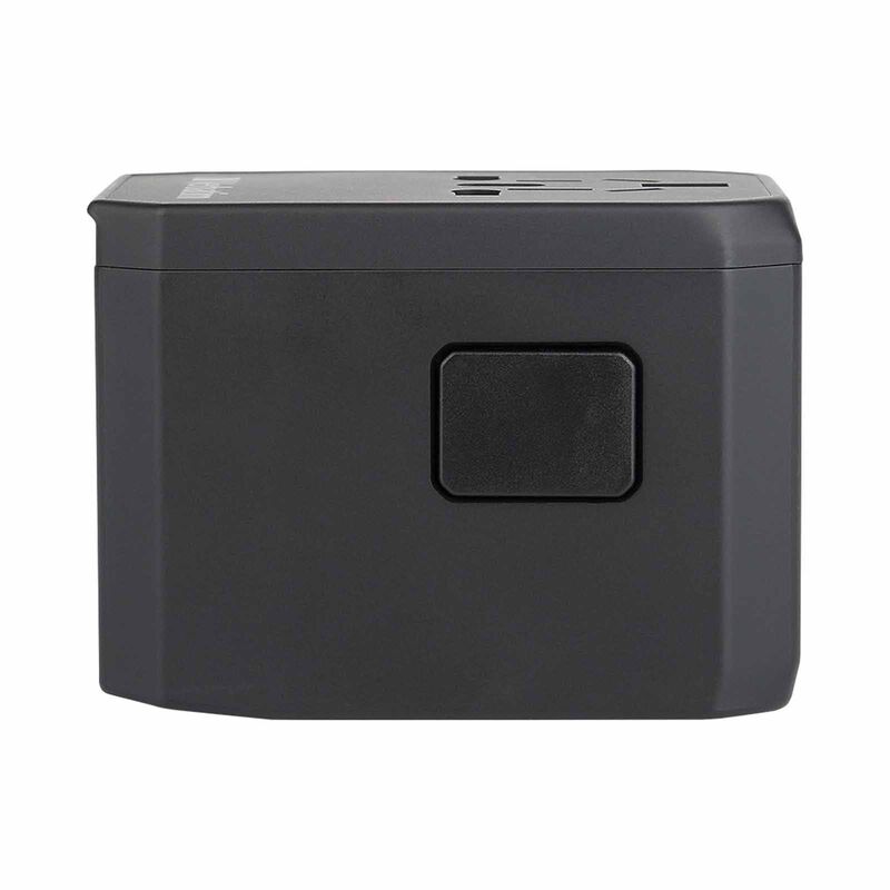 VERBATIM Universal Travel Adapter - 5 Port (1 Type C, 4 Usb) Black VM65686-image 4