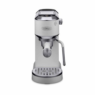 DELONGHI Dedica Duo Manual Coffee Maker - White EC890.WI