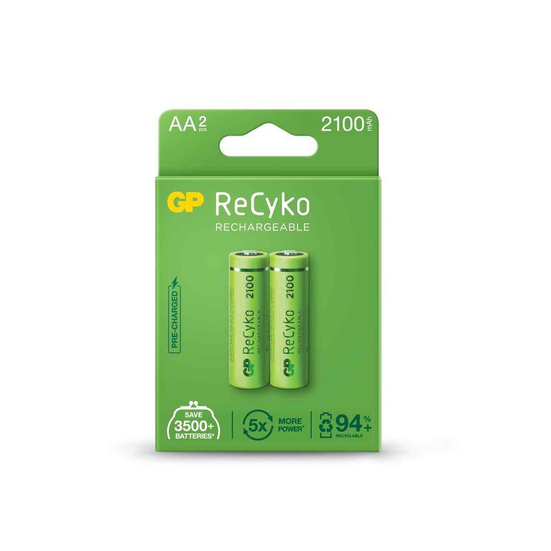 GP Recyko+ Aa2 2100mah GPRHC212E002 / GPRHC212E036-image null