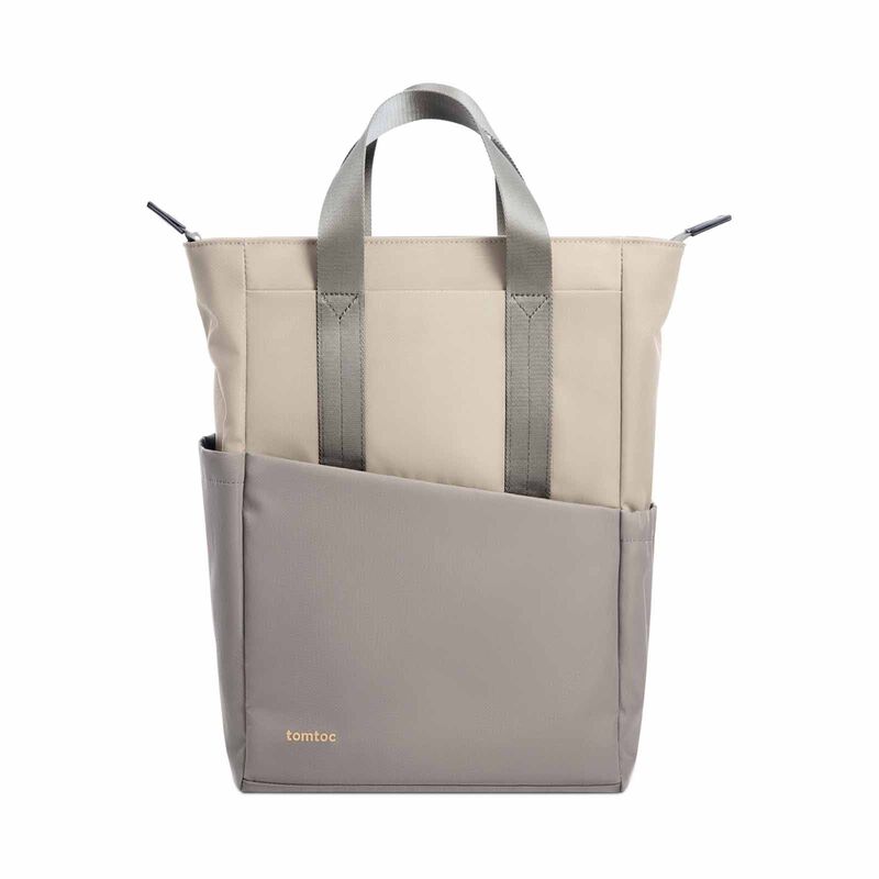 TOMTOC Slash T63 Laptop Backpack - Moon Gray (a63c1g1) T63M1G1-image 1