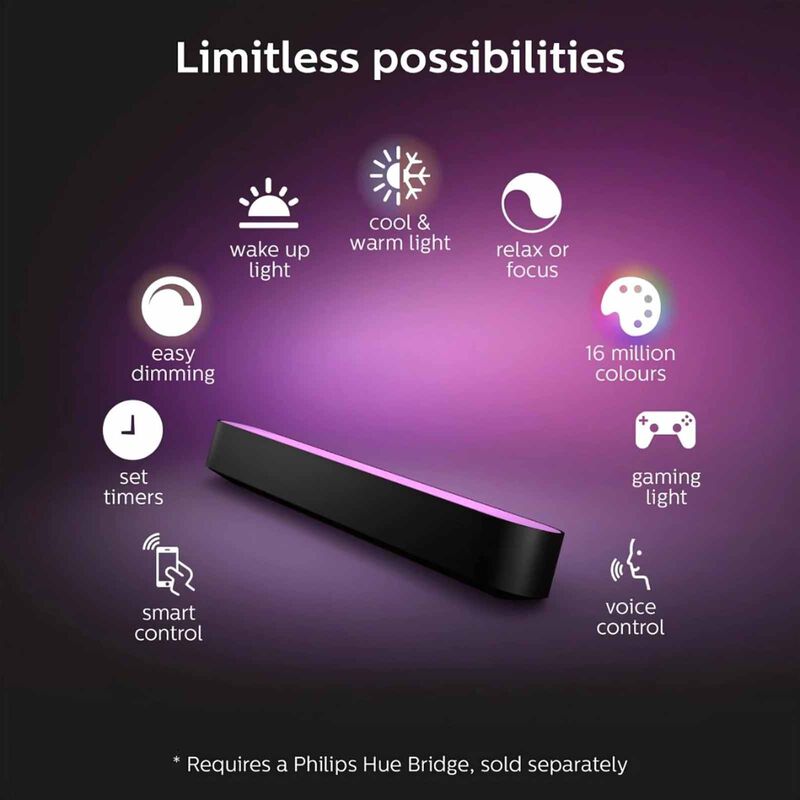 PHILIPS HU Play Bar Lights Duo Pack Black 915005733901-image 11