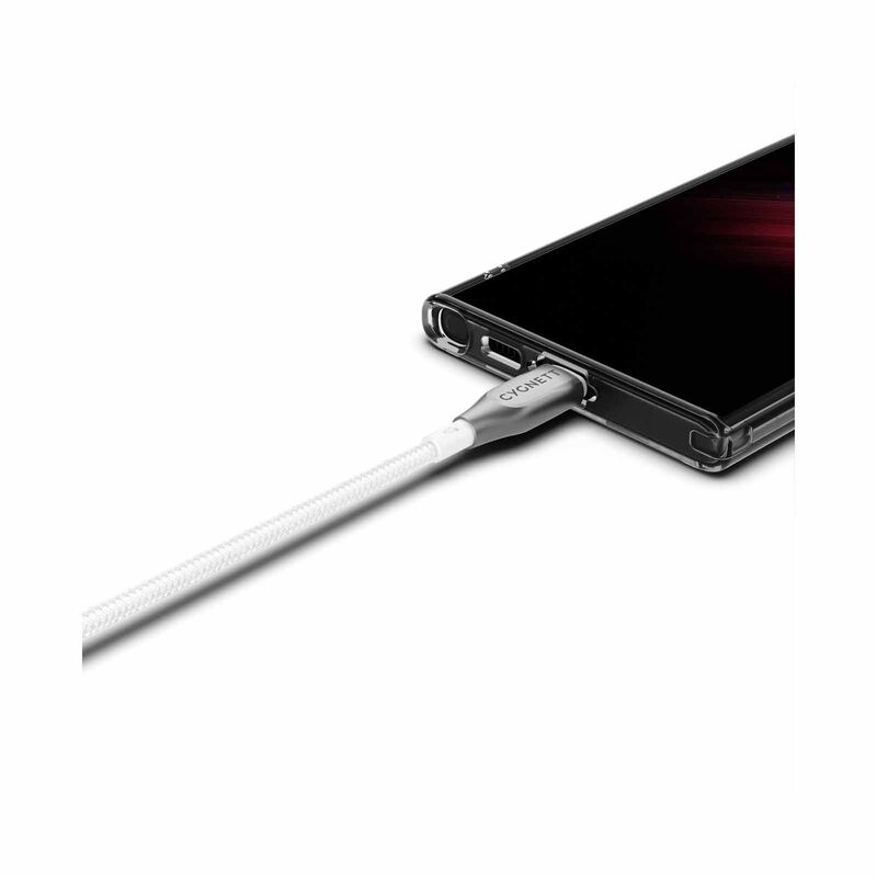CYGNETT Armoured Usb-c To Usb-a (usb 2.0) Cable - White 2m CY4684PCUSA-image 5
