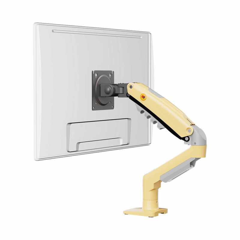 NORTHBAYOU Monitor Arm Fits 17-30 Inches, Hold 2-9 Kg Vesa 75 X 75 / 100 X 100 F80 XD (YELLOW)-image 1