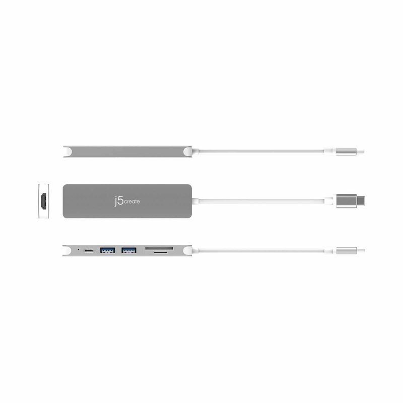 J5CREATE Usb-c To 4k Hdmi Multi-port Hub JCD353-image 6