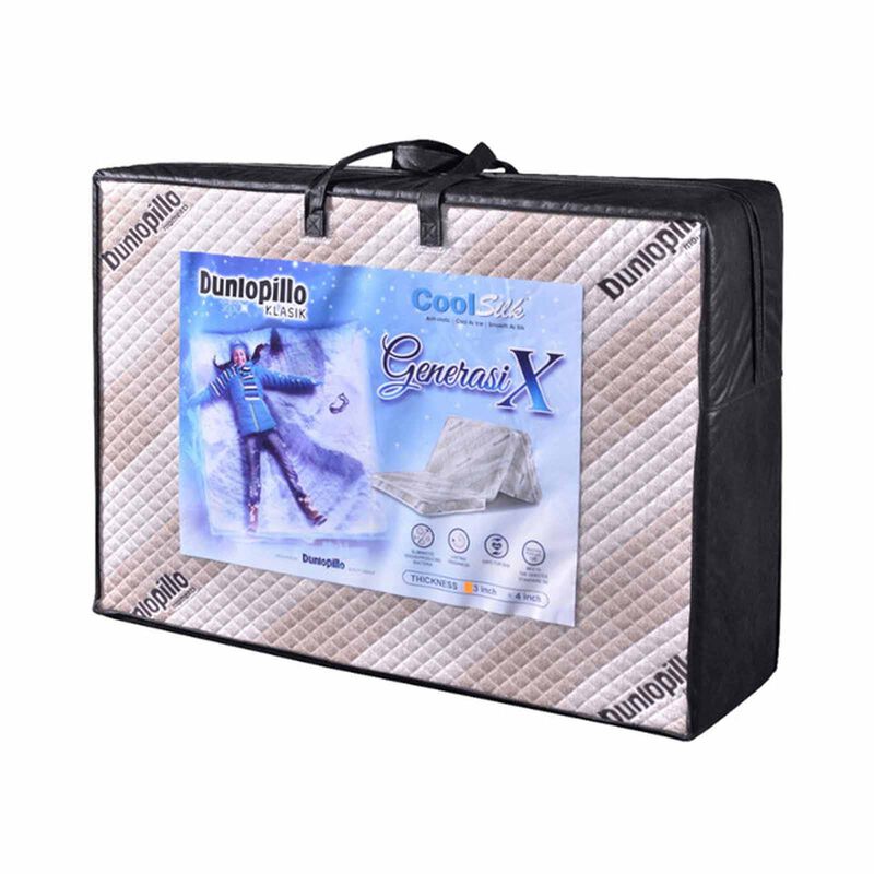 DUNLOPILLO 3" Foldable Mattress GENERASI X COOLSILK-image 4