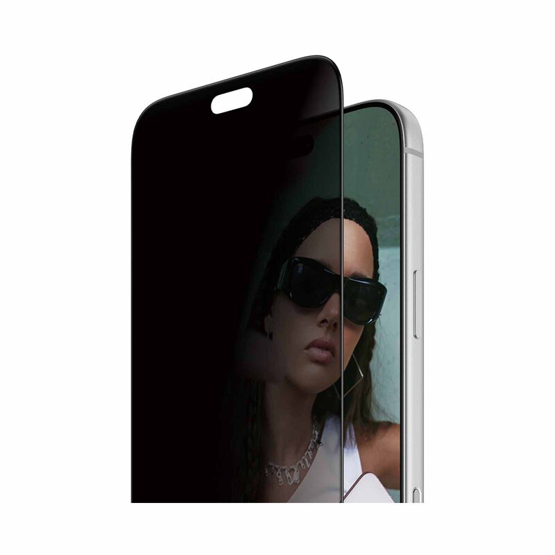 PANZERGLAS Ip18pm Privacy (black Frame) Fastfit In-a-box Protector PZG-SA94916-image 3