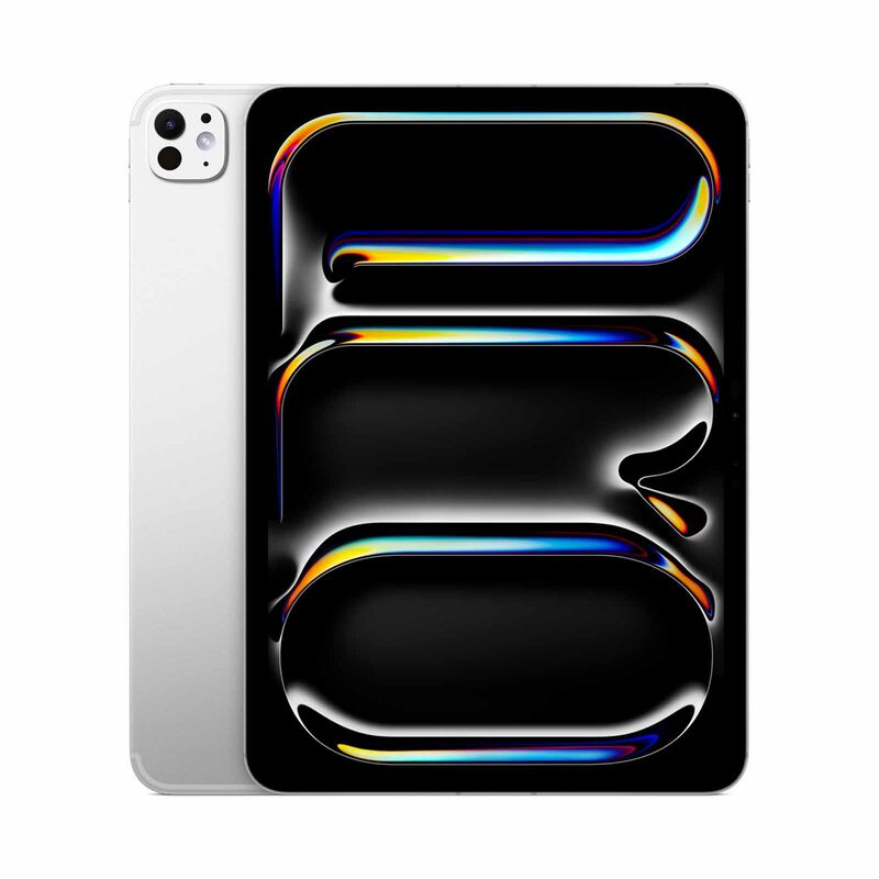 APPLE 11-inch Ipad Pro (m5) Wi-fi + Cellular 256gb With Standard Glass - Silver ME2P4ZP/A-image 1