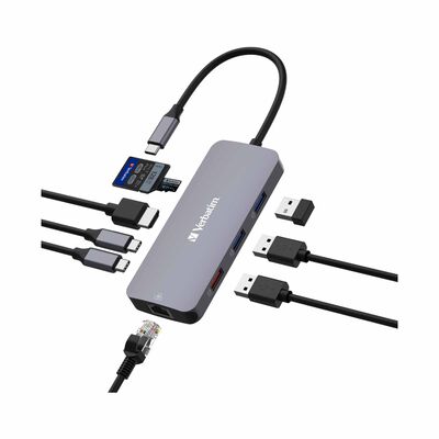 VERBATIM Usb-c Pro 9 In 1 Hub VM32152
