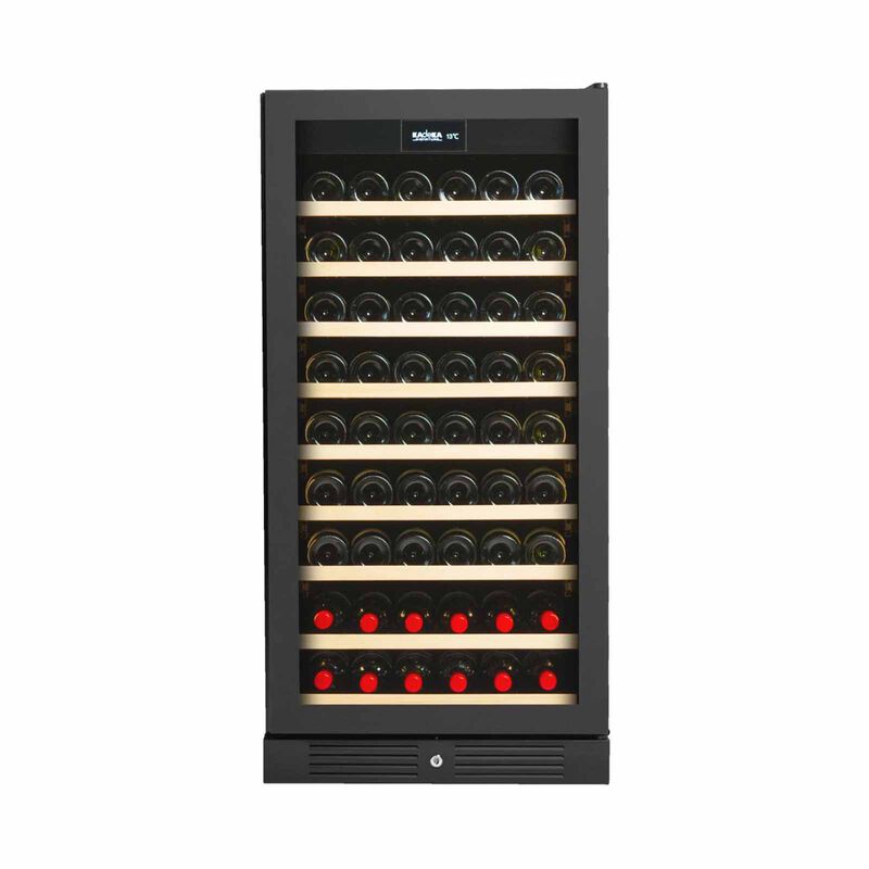 KADEKA Wine Chiller - Matt Black (96 Bottles) (reversible Door) KSP96TL-image 1