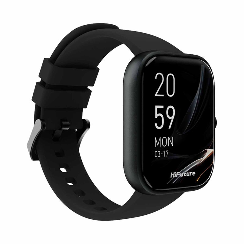 HIFUTURE Lume - Black Smartwatch With Heart Rate Function HSSW13BK-image 2