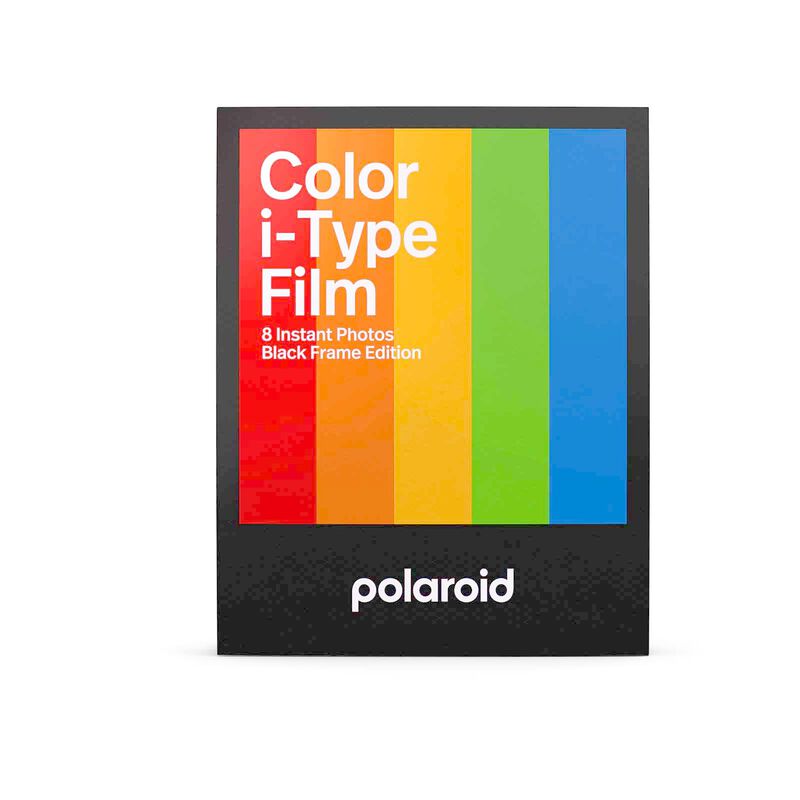 POLAROID Color Film For I-type 8 Sheets (black Frame) 006019-image 2
