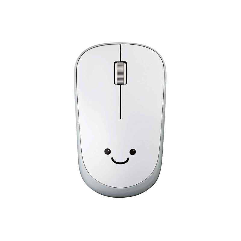 ELECOM Wireless Mouse Enelo White 3 Button Power Saving M-IR07DRWH-image null