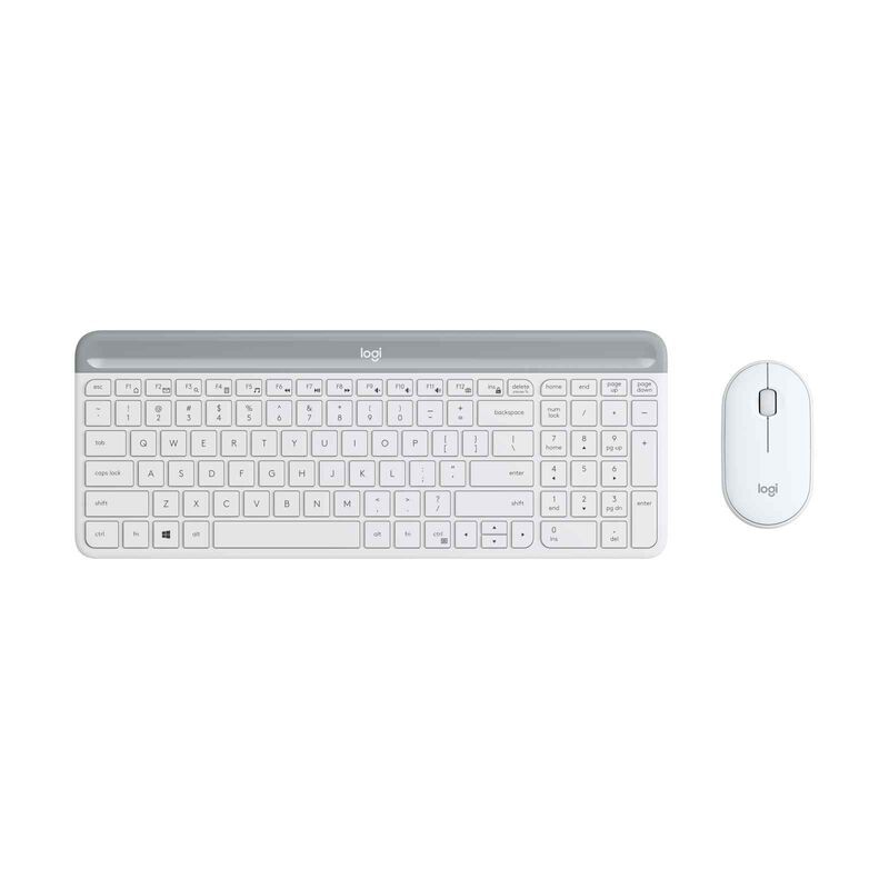 LOGITECH Mk470 Wireless Slim Combo (off White) 920-009183-image 1