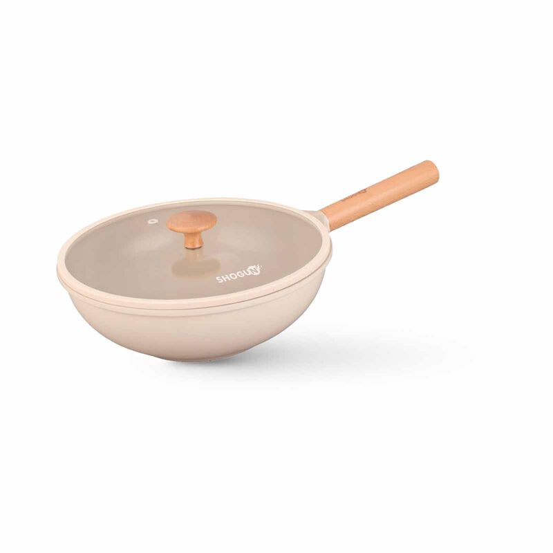 LA GOURMET Shogun Iovry Ceragan 28cm Wok LGSNIY422453-image null