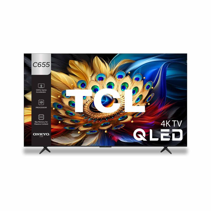 TCL 75 In C655 Qled 4k Google Tv 75C655-image 1