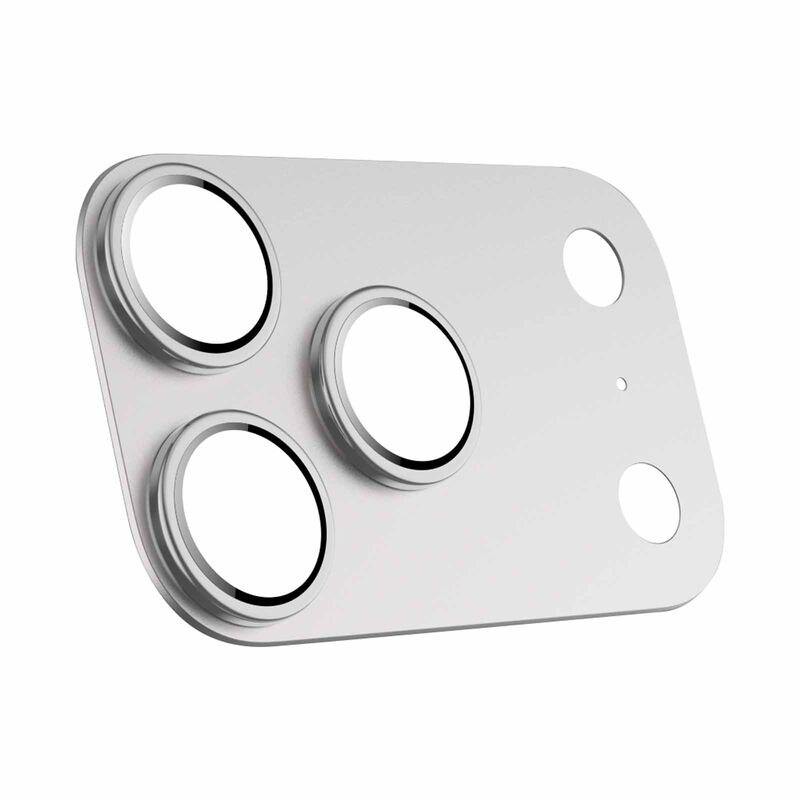 N.BRANDZ Matrix Full Coverage Gls Lens Protector Ip18pm Silver N-LENS-FUL18PM-SV-image 2