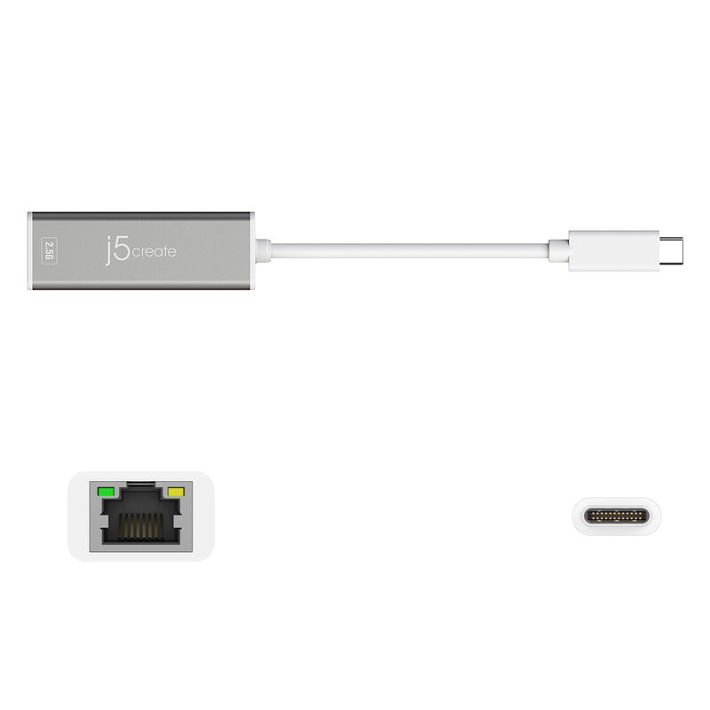 J5CREATE Usb-c To 2.5 G Ethernet Adapter JCE145-image 2