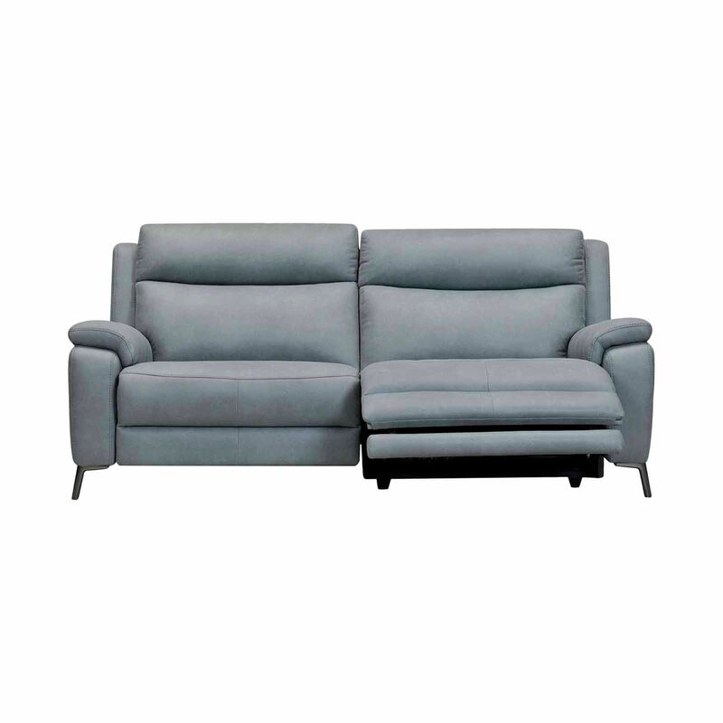 3rr Seater (fab) Mint Fabic Recliner Sofa NOVARA-image 2