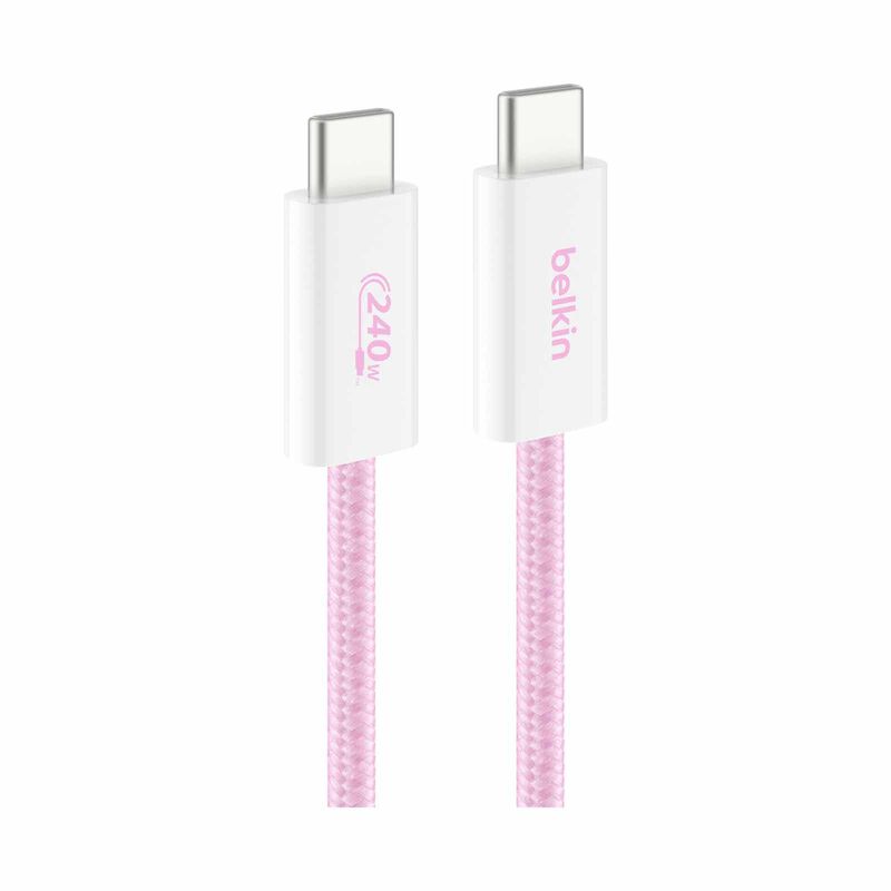 BELKIN 240watt Usb-c To C Cable 1.5m 2pack Pnk CAB019QC05PK2PK-image 5