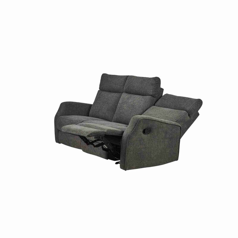 MIZU DESIG 3rr Seater Recliner (fab) Mto Fabric Sofa ELLA-image 39