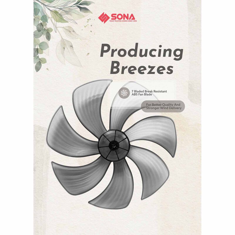 SONA 18 In Stand Fan With Remote Control SFS1176R-image 4