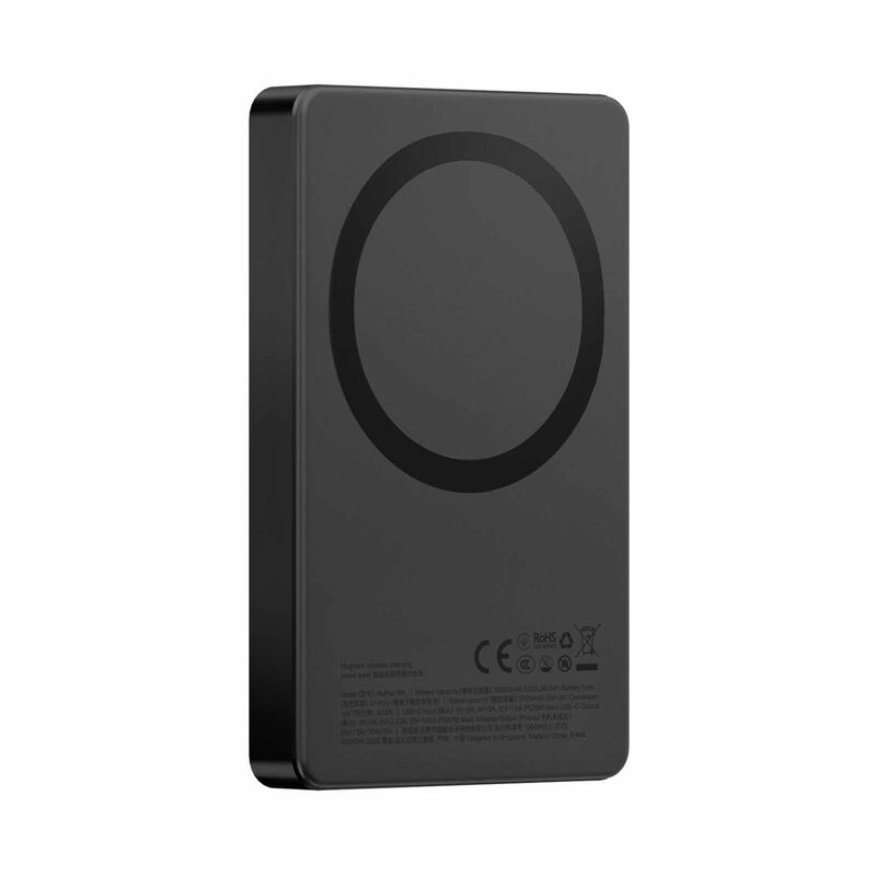 ENERGEA Alupac 10k 3c, 10000mah Ultra Light Aluminium Magsafe Compatible Powerbank - Gunmetal AP-10KQH-GUN-3C-image 5