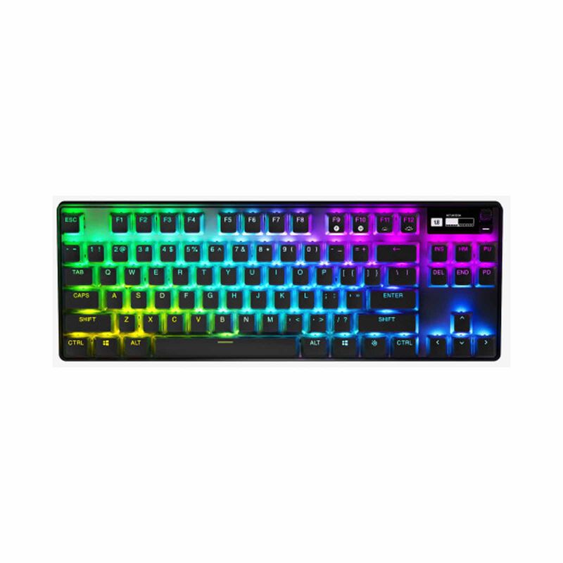 STEELSERIE Us Gaming Wireless Keyboard, Omnipoint Adjustable Mechanical APEX PRO TKL WIRELESS (2023)-image 1