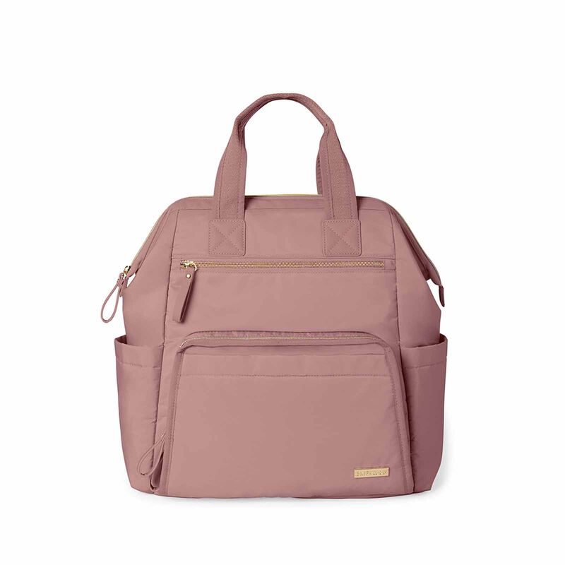 SKIP HOP Main Frame Wide Open Backpack - Dusty Rose SH9I345110-image 1