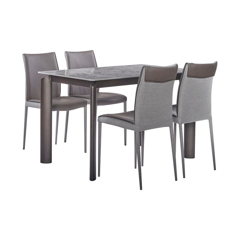 MUZE 5 Piece Dining Set CATFORD-image 11