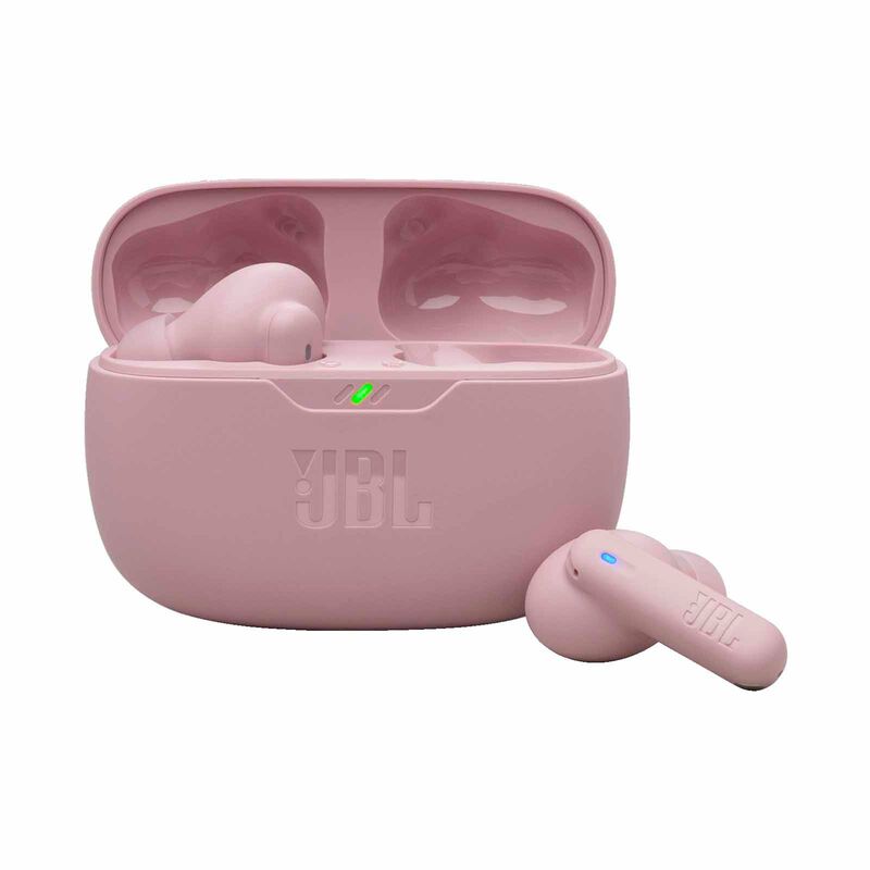 JBL True Wireless Noise Cancelling Earbuds With Jbl Pure Bass Sound And Smart Ambient Technology WAVE BEAM 2 PINK-image 1