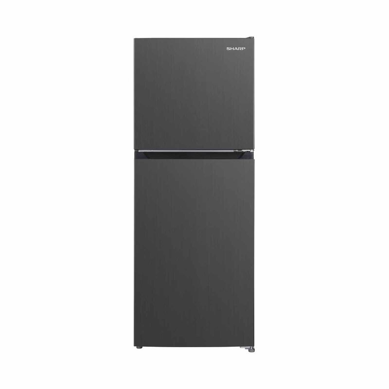 SHARP 2 Door Top Mounted Fridge - Night Gray (197l) SJ-RF20E-G-image 1