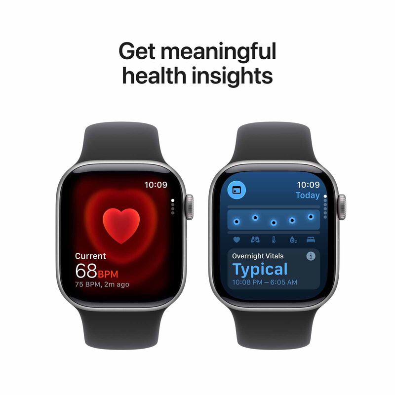 APPLE Watch Series 11 Gps + Cellular 42mm Space Grey Aluminium Case With Black Sport Band - S/m MF8A4X/A-image 7