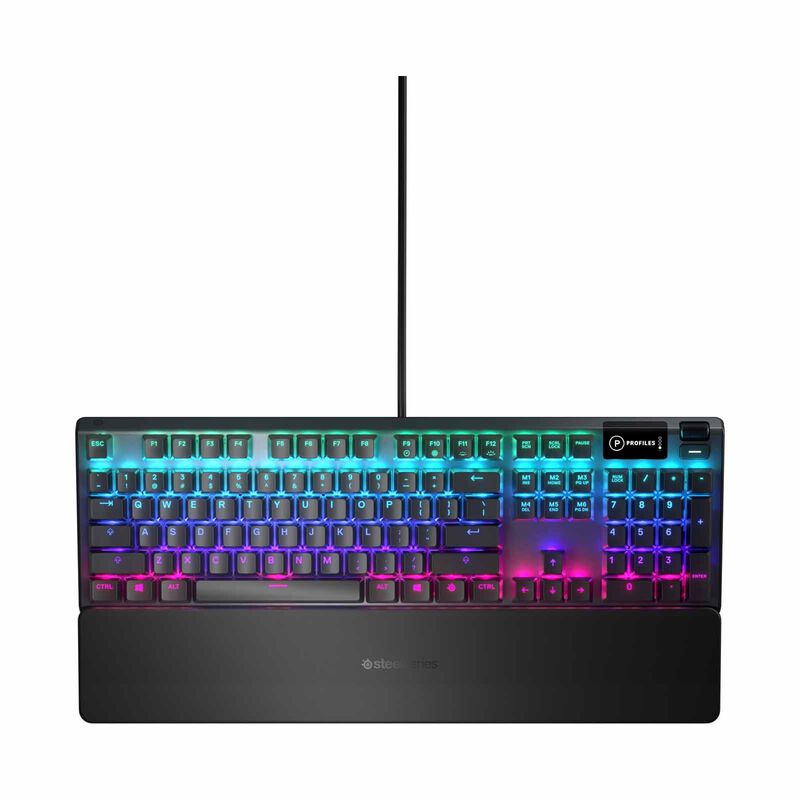 STEELSERIE Us Gaming Keyboard Hybrid Blue Switch APEX 5 RGB-image 1