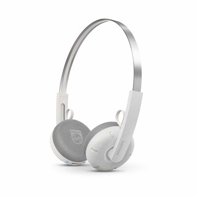 PHILIPS Wireless On-ear Retro Design Headphones - White TAH2000WT/97