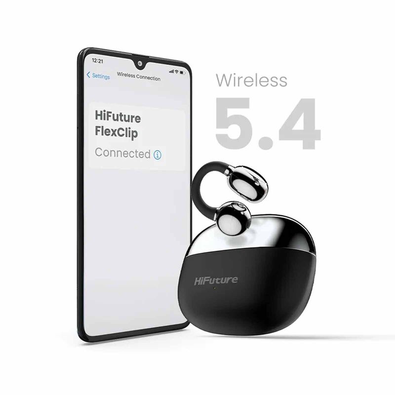 HIFUTURE Flexclip Open Earbuds Black 6972576181954-image 5