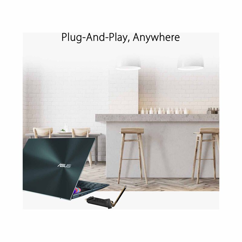 ASUS Dual Band Ax1800 Usb Wifi Adapter USB-AX56-image 5
