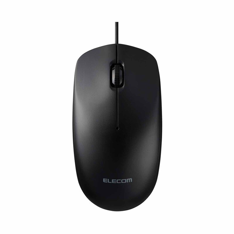 ELECOM Usb Wired Mouse - Black M-LE10URBK-image 4
