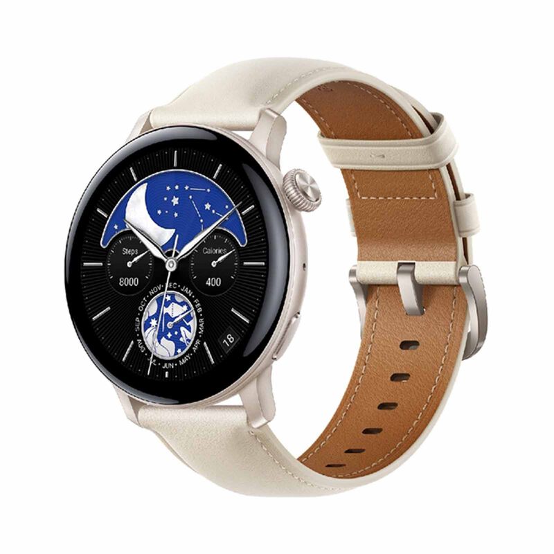 VIVO Smart Watch - White WATCH 3 - LEATHER-image 1