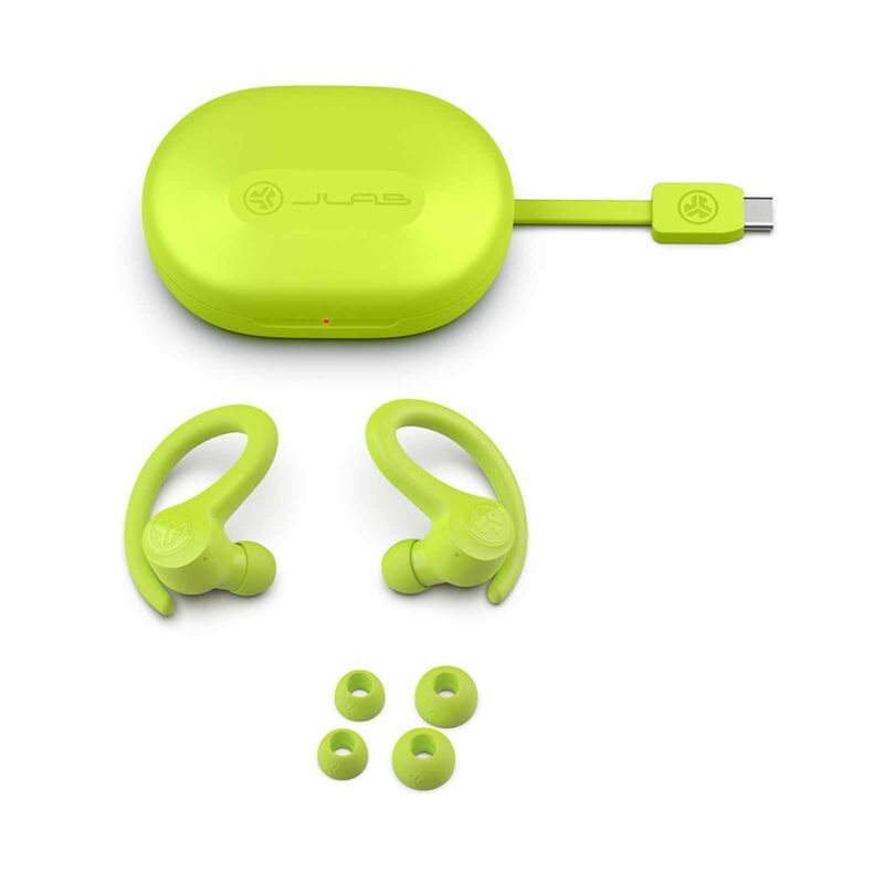 JLAB Go Sport+ True Wireless Earbuds - Yellow EBGAIRSPRTRYEL124-image 4