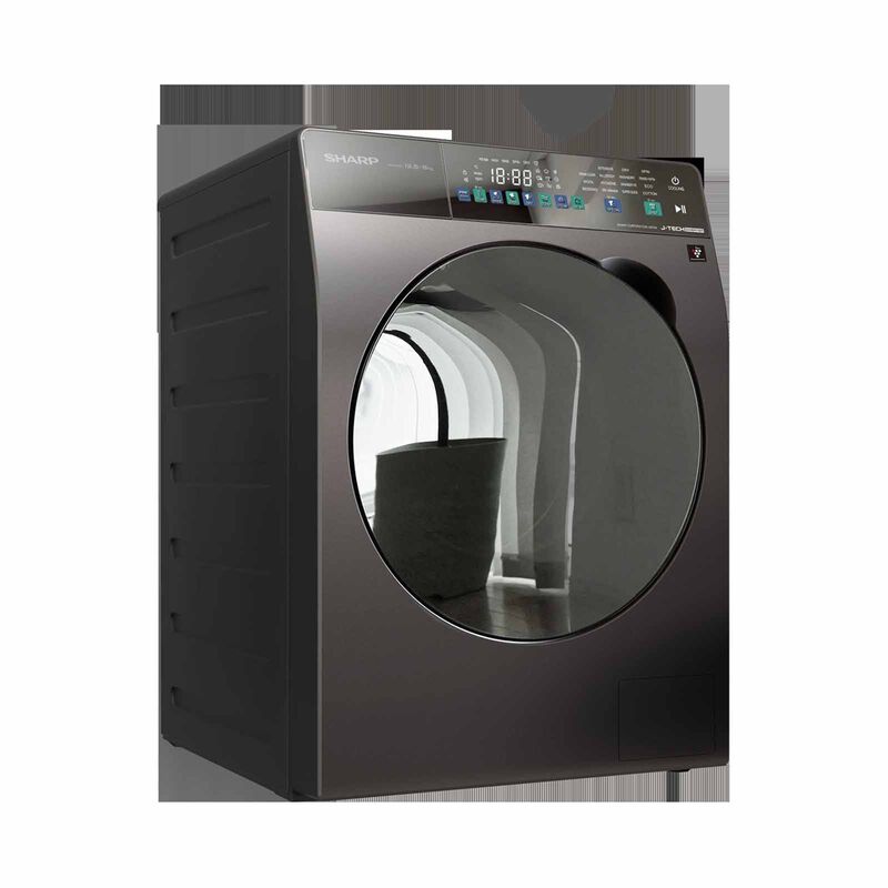 SHARP Front Load Washer/dryer (12.5kg/8kg) - Dark Grey ES-FW12D8PAS-image 5