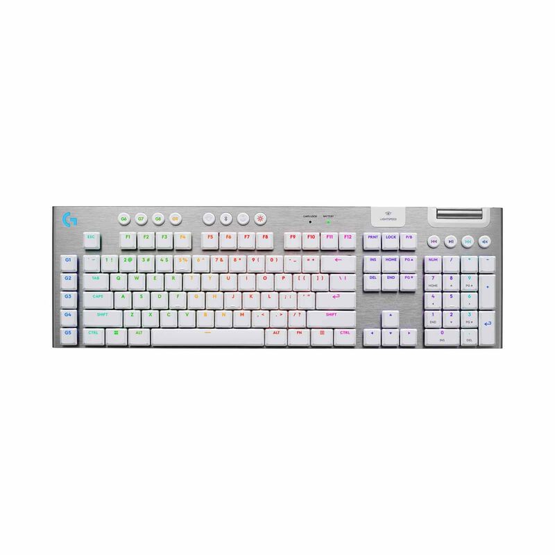 LOGITECH G915 X Lightspeed White Keyboard Gl-tactile 920-012691-image 1