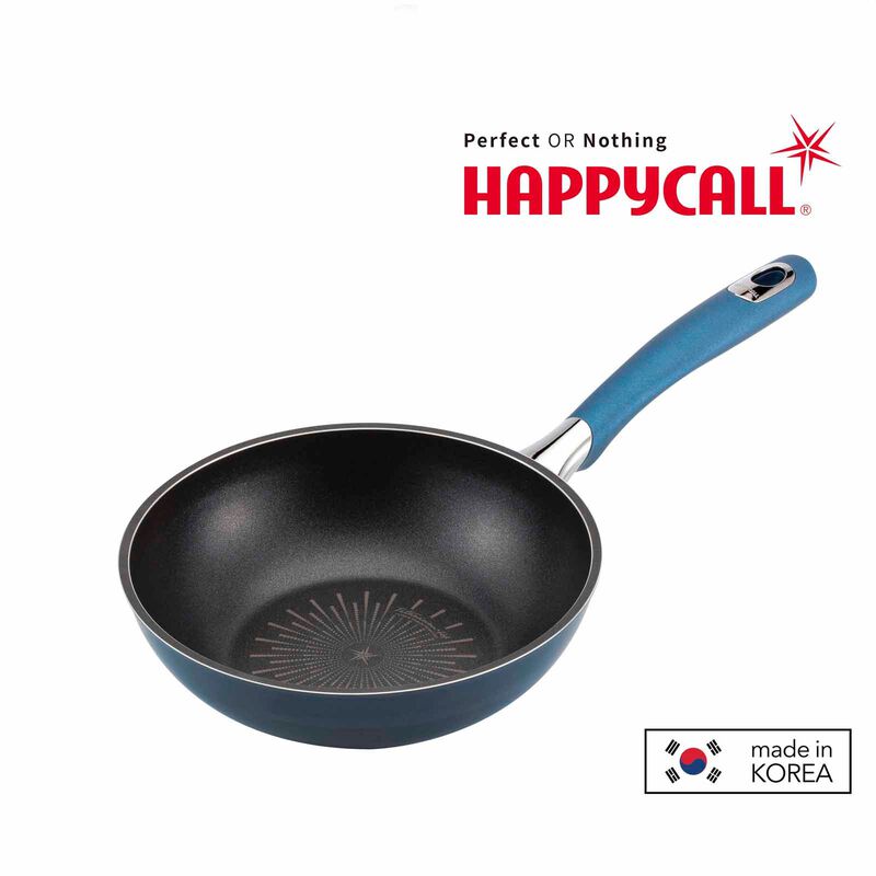 HAPPYCALL Classic Titanium Ih 28cm Wok Pan 3001-0238-image null