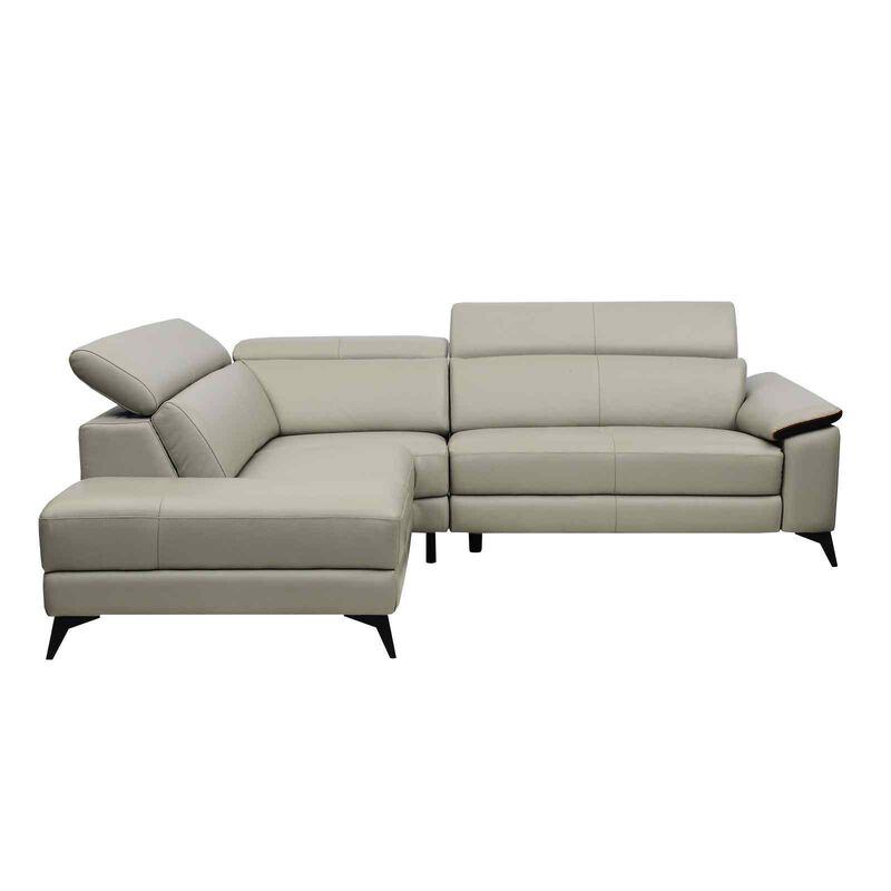 ARMADIO L Shaped (fl-v) Left Mto Full Leather Sofa Set JANELLE-image 3