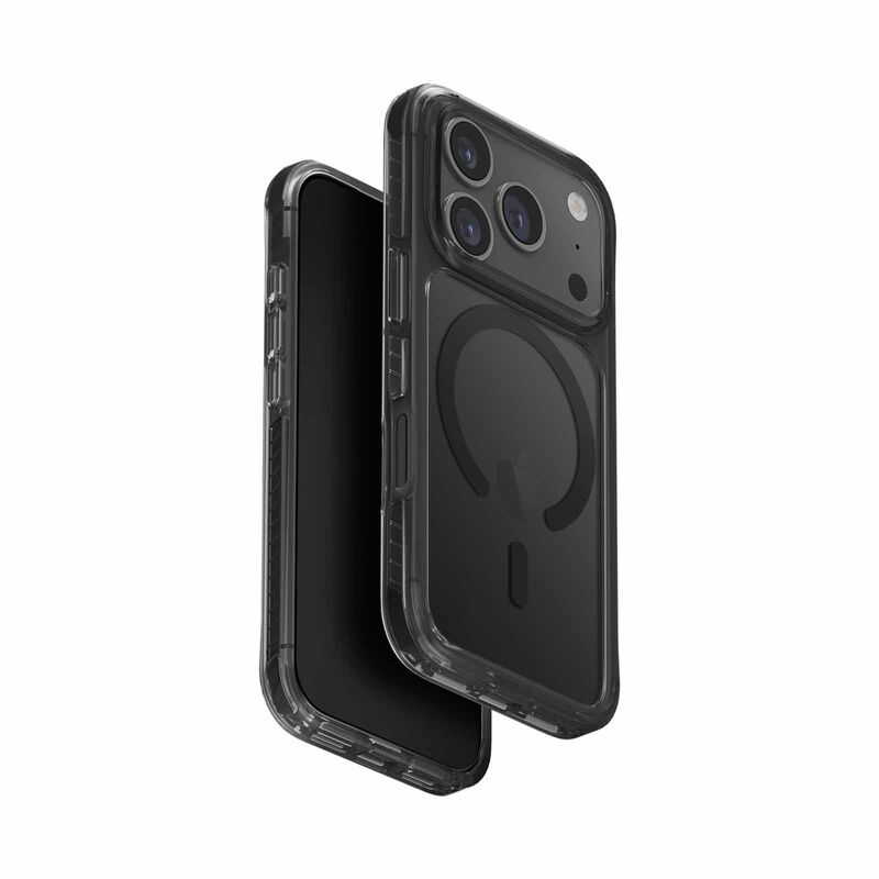 UNIQ Hybrid Iphone 17 Pro (2025) 6.3 Magclick Charging Combat - Carbon Black UNIQ-IP6.3P(2025)-COMMCBLK-image null
