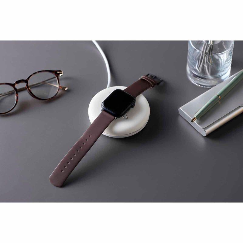 ELECOM Soft Leather Apple Watch Band 49/45/44/42mm (brown) AW-45BDLBR-image 5