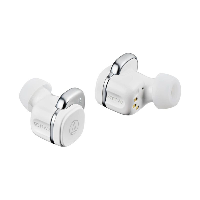 AUDIO TECH True Wireless Headphone White ATH-SQ1TW2 WH-image 1