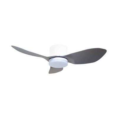 MISTRAL 46 In Solar46 3-blades Ceiling Fan (grey/white) SOLAR46-GY/WE