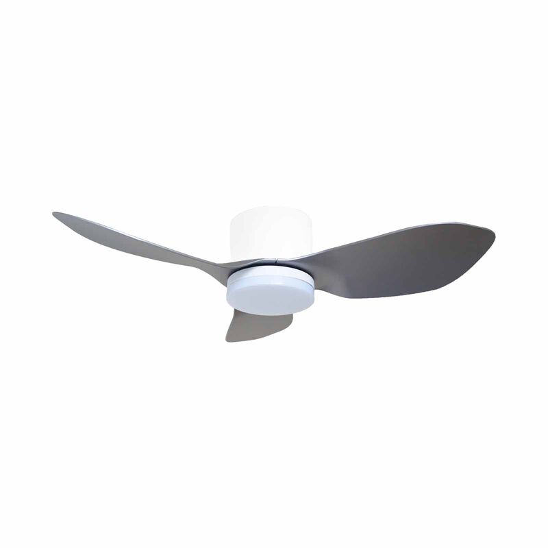 MISTRAL 46 In Solar46 3-blades Ceiling Fan (grey/white) SOLAR46-GY/WE-image 1