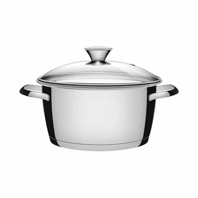 TRAMONTINA Allegra 20cm Stainless Steel Deep Casserole 62654204