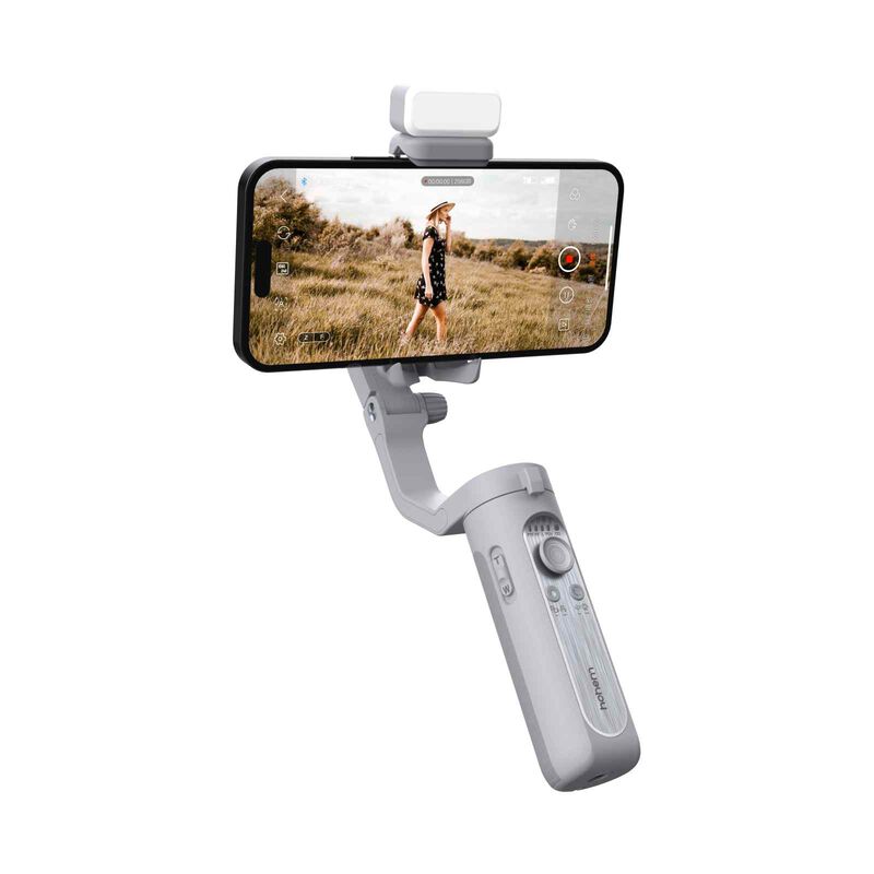 HOHEM Isteady Xe 3-axis Palm Smartphone Gimbal With Magnetic Fill Light HT-ISTEADY XE KIT-image 4